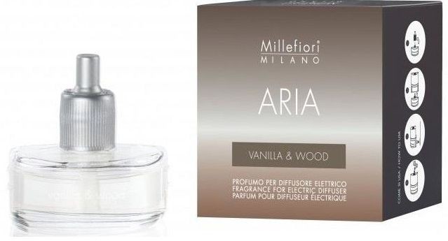 Millefiori, ARIA, Náplň pre elektrický difuzér Vanilla & Wood - vanilka a drevo 20ml 14RADV