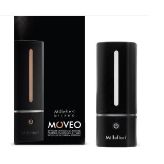 Millefiori Milano, MOVEO prenosný aroma difuzér s USB nabíjaním, čierny
