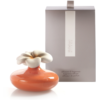 Millefiori, Air Design, Dizajnový aróma difuzér Mini Flower - oranžový mini kvet